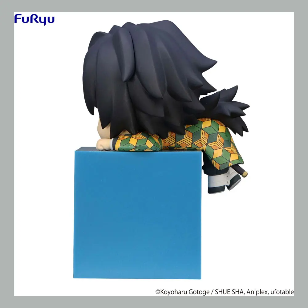Demon Slayer: Kimetsu no Yaiba Hikkake Tomioka Giyu Why did you say that everyone hates me? PVC szobor figura 10 cm termékfotó