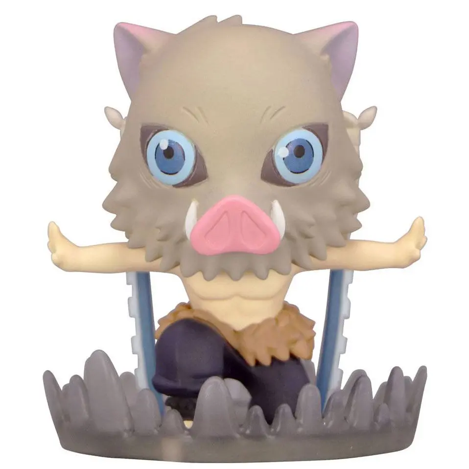 Demon Slayer: Kimetsu no Yaiba Hold Hashibira Inosuke PVC szobor figura 7 cm termékfotó