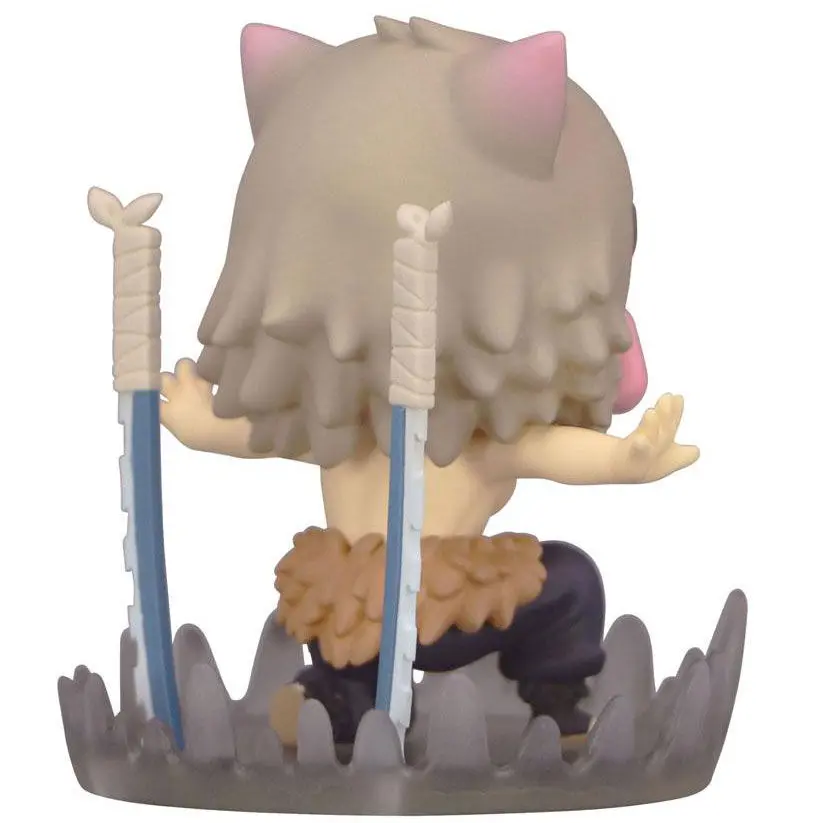 Demon Slayer: Kimetsu no Yaiba Hold Hashibira Inosuke PVC szobor figura 7 cm termékfotó