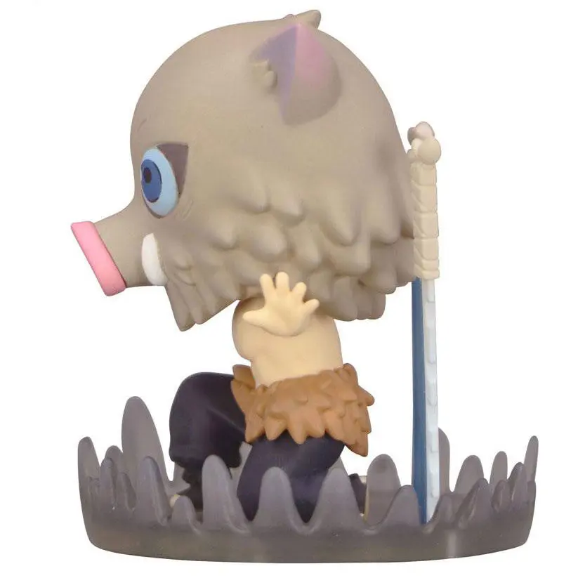 Demon Slayer: Kimetsu no Yaiba Hold Hashibira Inosuke PVC szobor figura 7 cm termékfotó