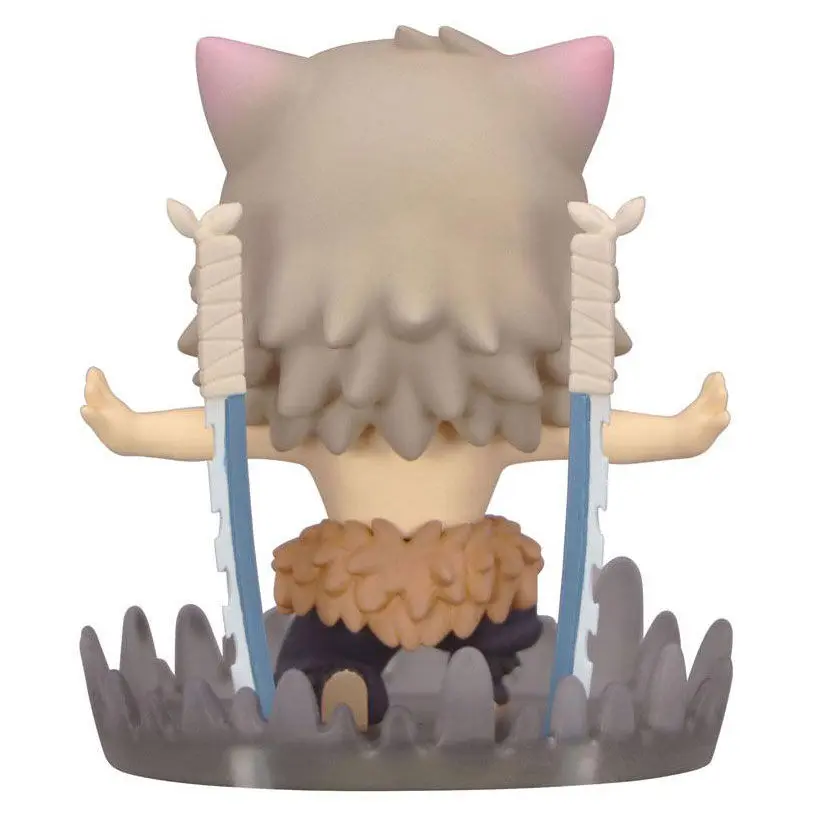 Demon Slayer: Kimetsu no Yaiba Hold Hashibira Inosuke PVC szobor figura 7 cm termékfotó
