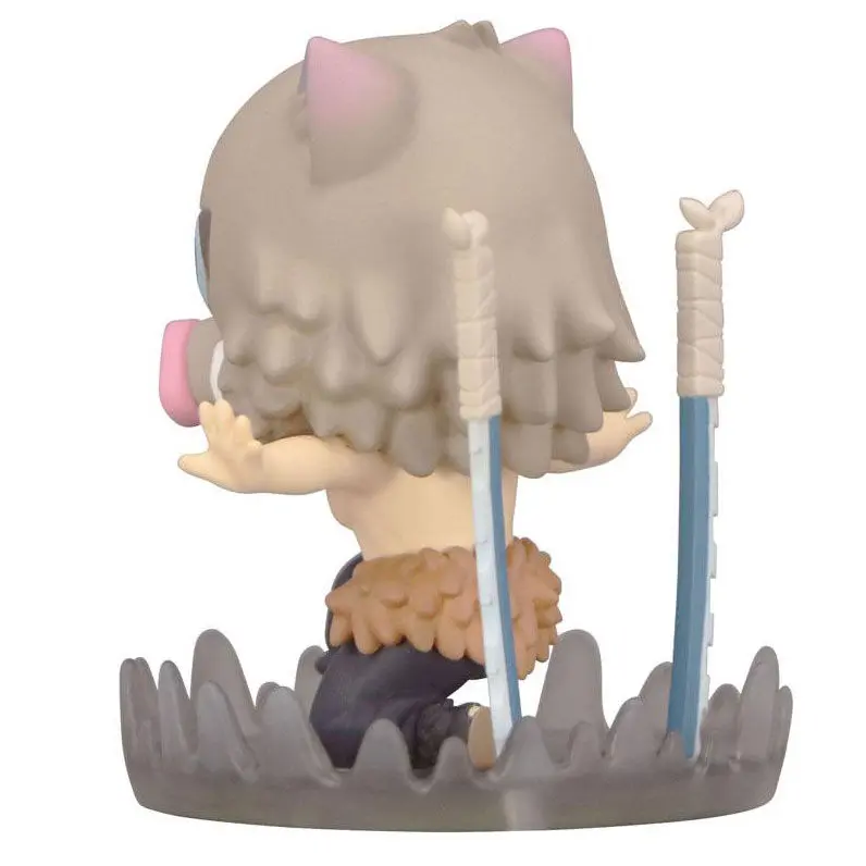Demon Slayer: Kimetsu no Yaiba Hold Hashibira Inosuke PVC szobor figura 7 cm termékfotó