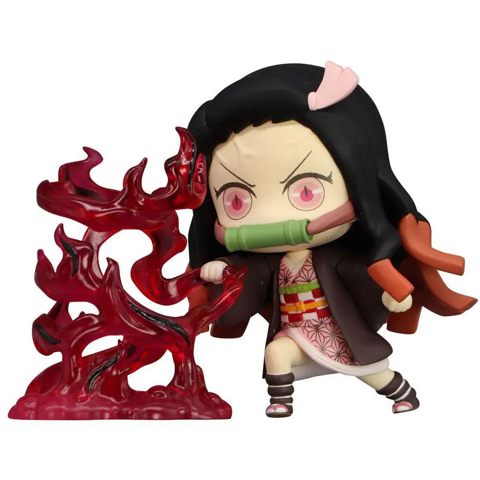 Demon Slayer: Kimetsu no Yaiba Hold Kamado Nezuko PVC szobor figura 7 cm termékfotó