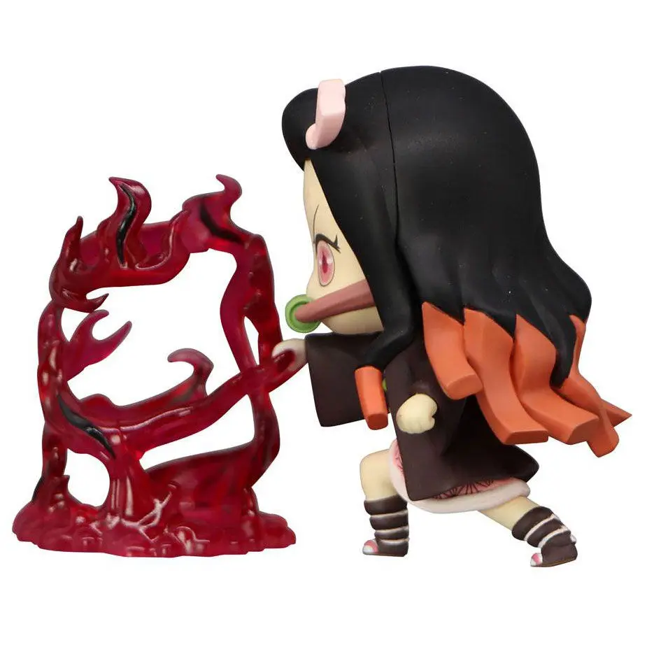 Demon Slayer: Kimetsu no Yaiba Hold Kamado Nezuko PVC szobor figura 7 cm termékfotó