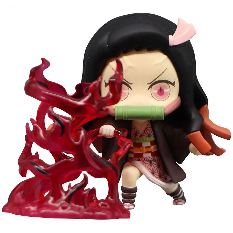 Demon Slayer: Kimetsu no Yaiba Hold Kamado Nezuko PVC szobor figura 7 cm termékfotó