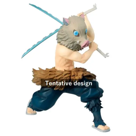 Demon Slayer Kimetsu No Yaiba Inosuke Hashibira Mugen Train Ichibansho figura 14cm termékfotó