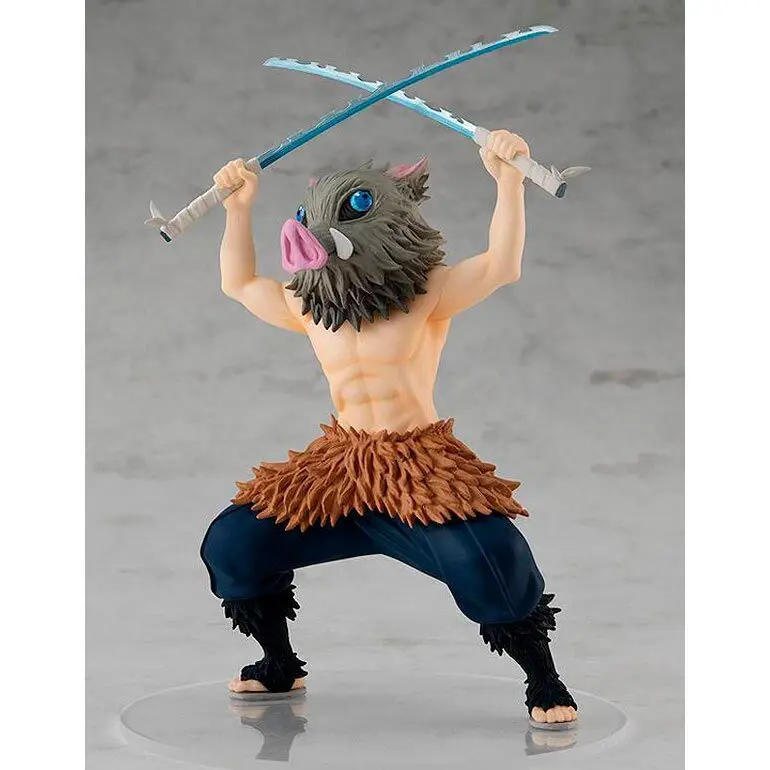 Demon Slayer Kimetsu no Yaiba Inosuke Hashibira Pop Up Parade szobor figura 14cm termékfotó
