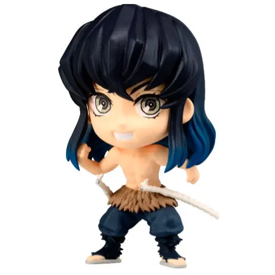 Demon Slayer Kimetsu No Yaiba Inosuke Hashibira The Third Chibi Kyun-chara figura 6cm termékfotó