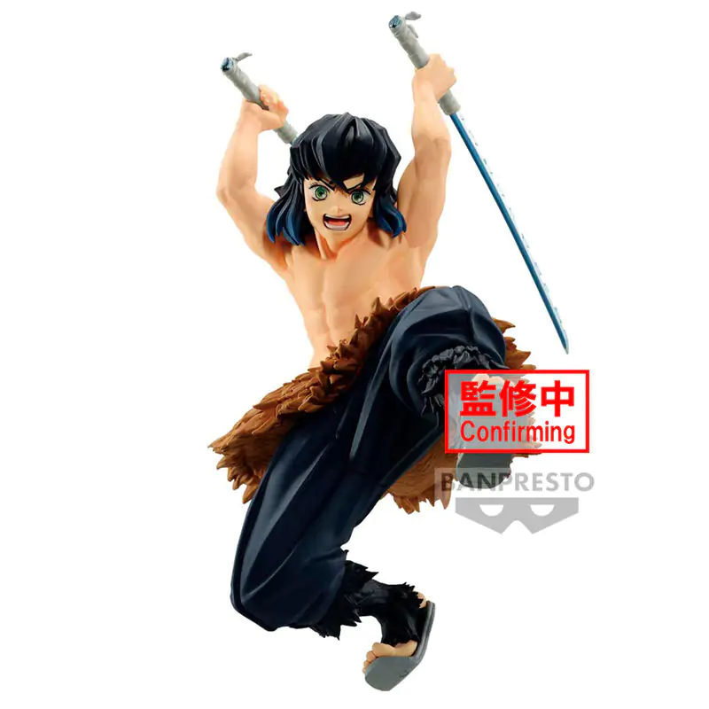 Demon Slayer Kimetsu no Yaiba Inosuke Hashibira Vibration Stars figura 13cm termékfotó