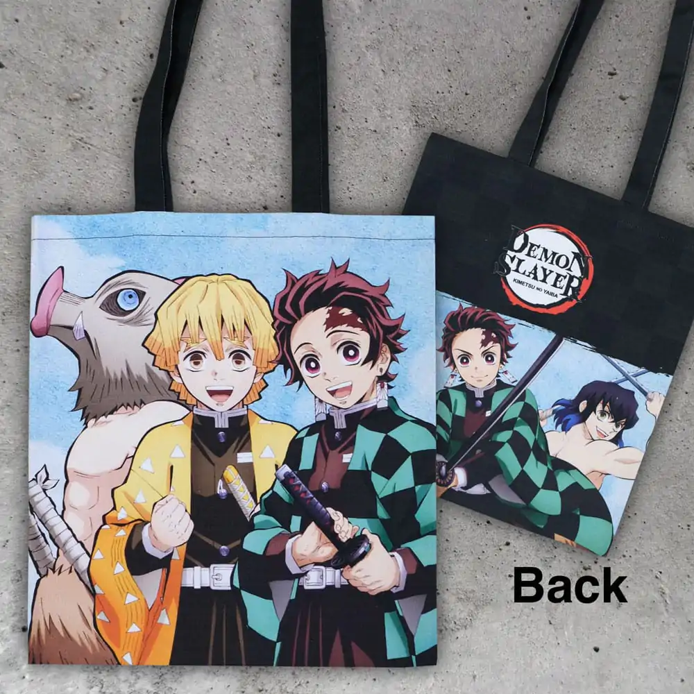 Demon Slayer: Kimetsu no Yaiba Inosuke, Zenitsu, Tanjiro bevásárlótáska termékfotó