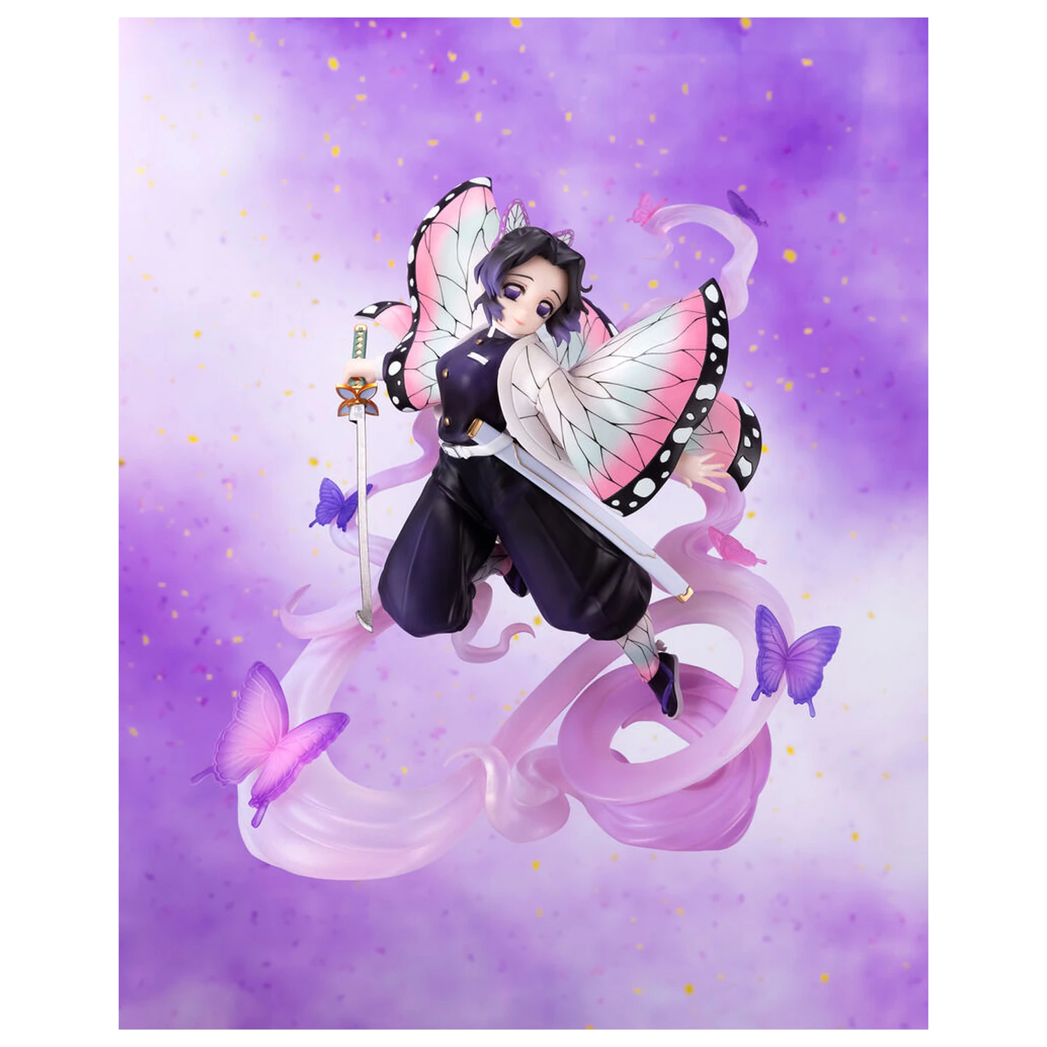 Demon Slayer Kimetsu No Yaiba Kocho Shinobu Insect Breathing S.H. Figurarts figura 17cm termékfotó