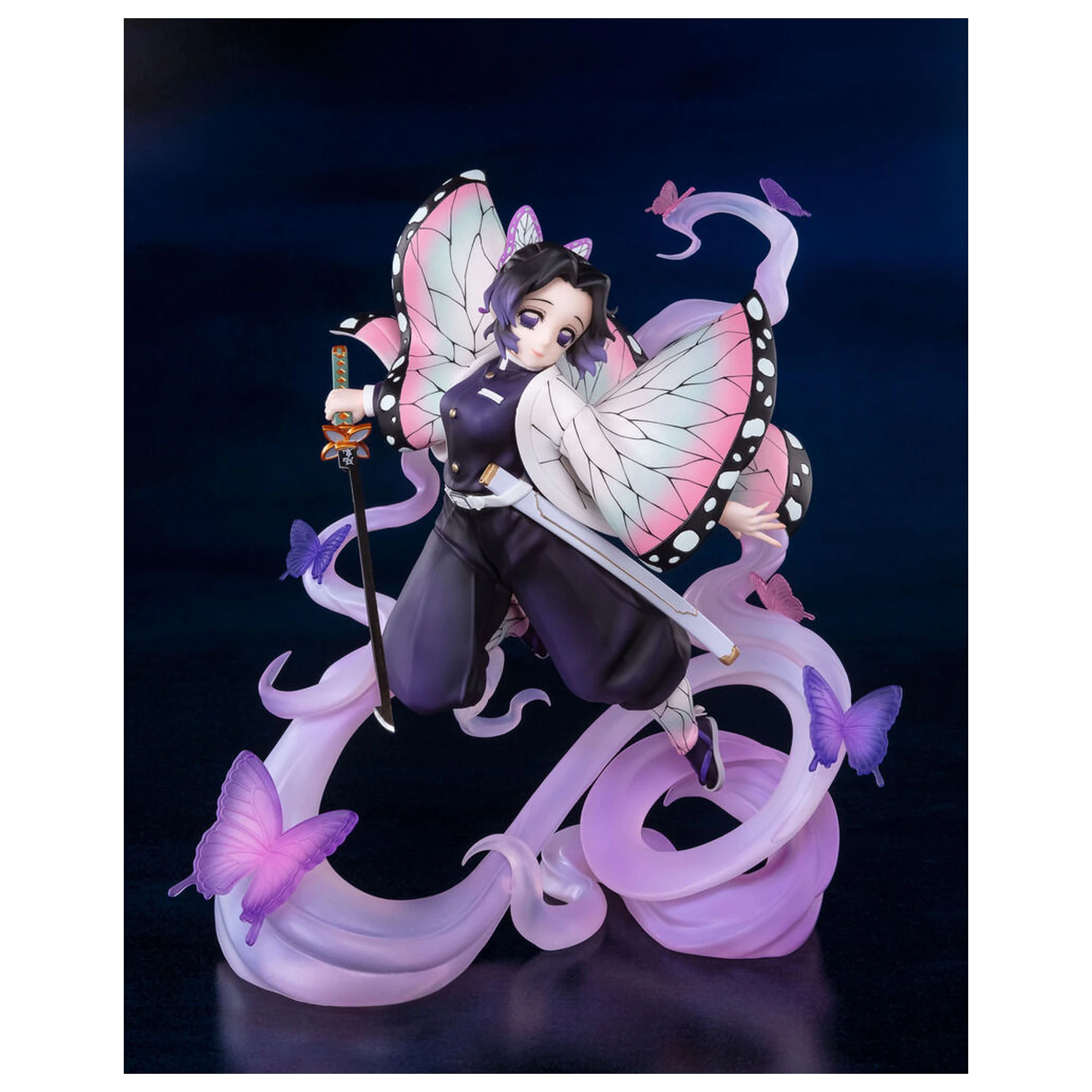 Demon Slayer Kimetsu No Yaiba Kocho Shinobu Insect Breathing S.H. Figurarts figura 17cm termékfotó