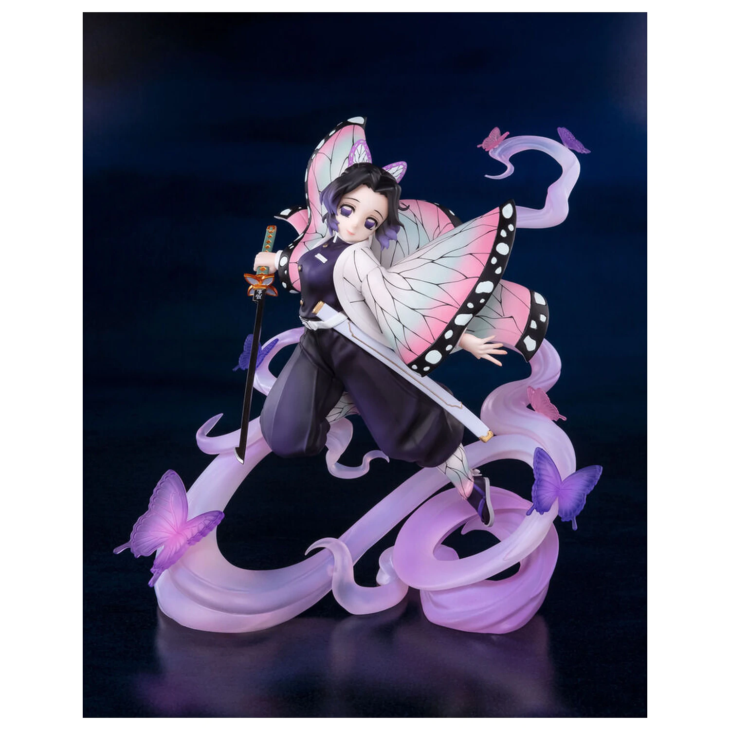 Demon Slayer Kimetsu No Yaiba Kocho Shinobu Insect Breathing S.H. Figurarts figura 17cm termékfotó