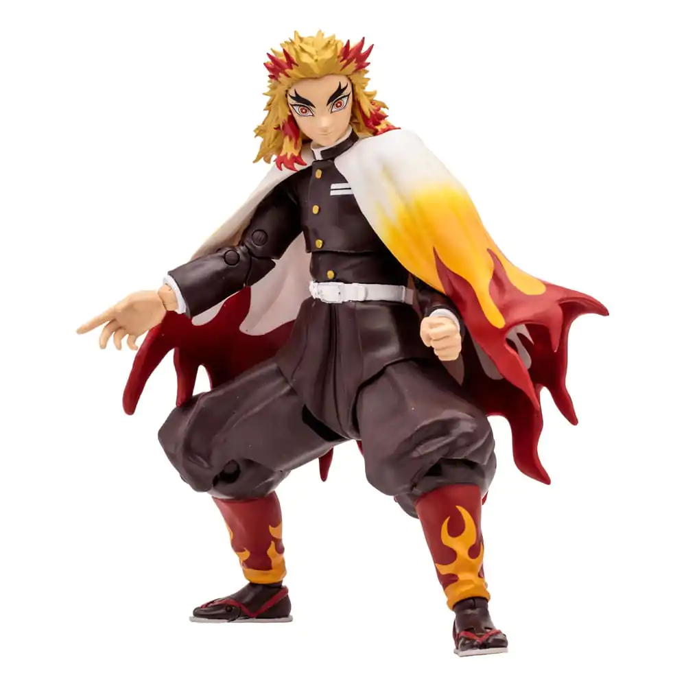 Demon Slayer: Kimetsu no Yaiba Kyojuro Rengoku akciófigura 18 cm termékfotó