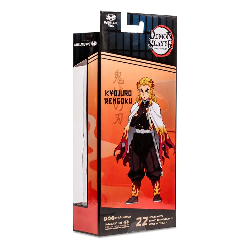 Demon Slayer: Kimetsu no Yaiba Kyojuro Rengoku akciófigura 18 cm termékfotó
