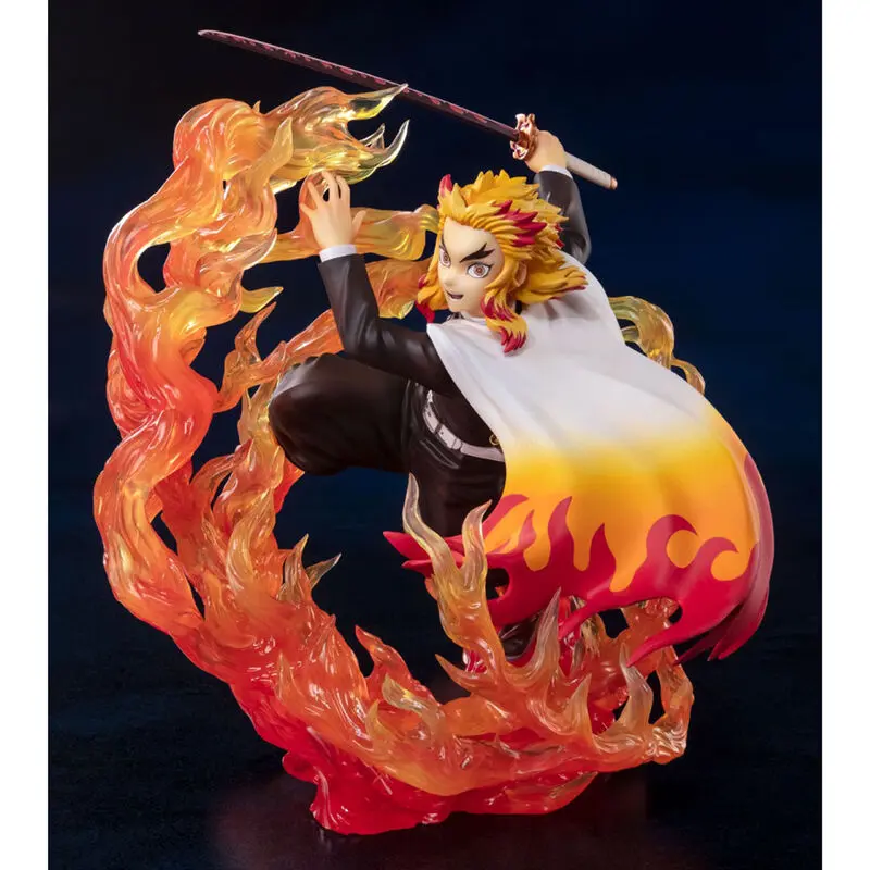 Demon Slayer Kimetsu No Yaiba Kyojuro Rengoku Flame Breathing 18cm termékfotó