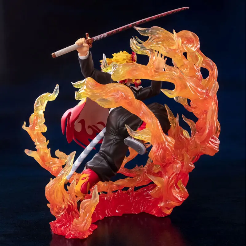 Demon Slayer Kimetsu No Yaiba Kyojuro Rengoku Flame Breathing 18cm termékfotó