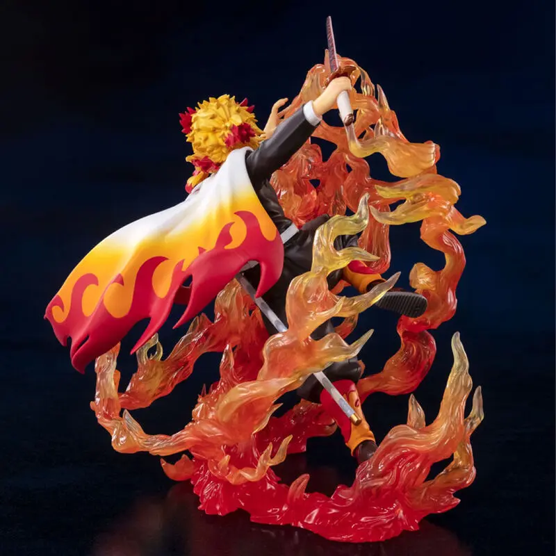 Demon Slayer Kimetsu No Yaiba Kyojuro Rengoku Flame Breathing 18cm termékfotó