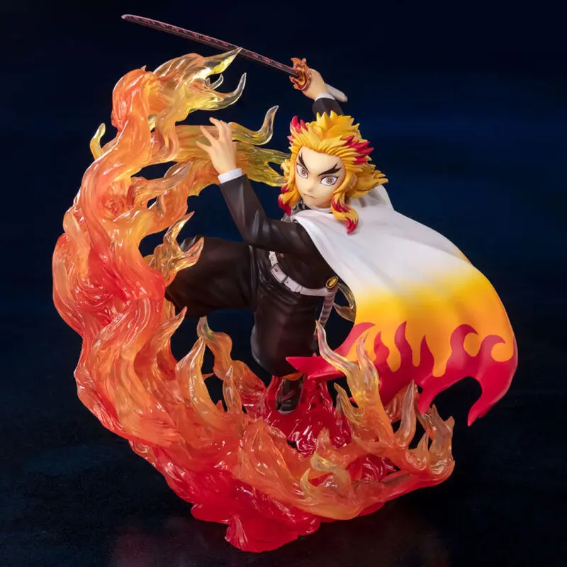 Demon Slayer Kimetsu No Yaiba Kyojuro Rengoku Flame Breathing 18cm termékfotó