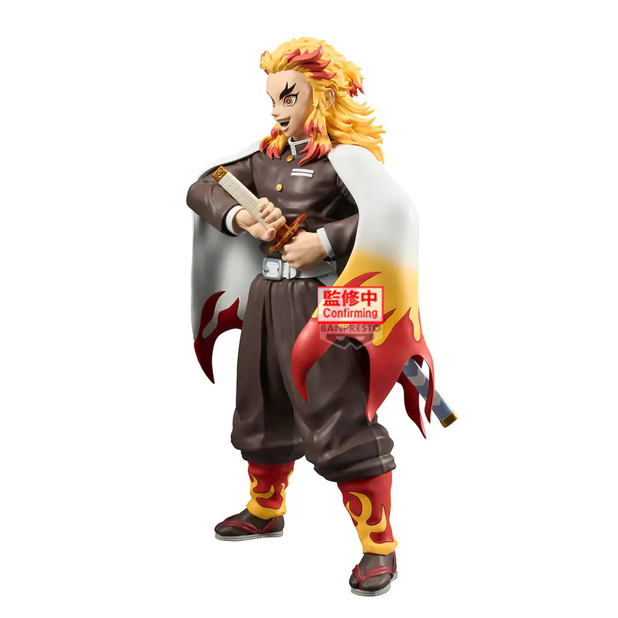 Demon Slayer Kimetsu no Yaiba Kyojuro Rengoku Grandista figura 24cm termékfotó