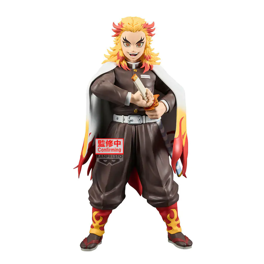 Demon Slayer Kimetsu no Yaiba Kyojuro Rengoku Grandista figura 24cm termékfotó