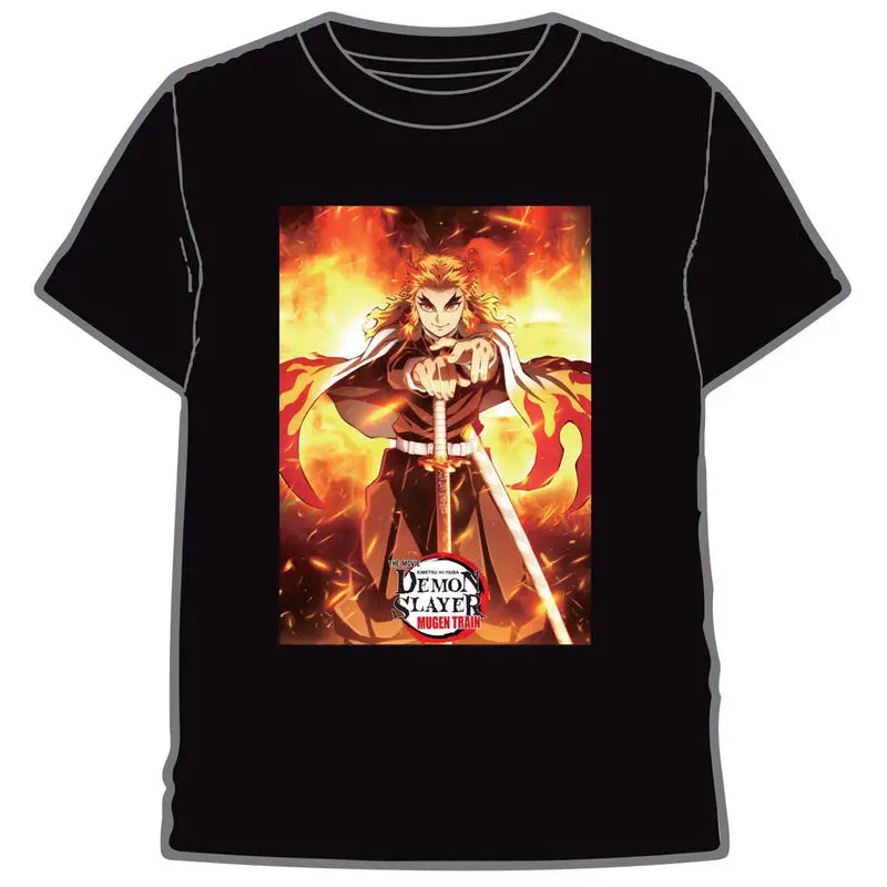 Demon Slayer Kimetsu no Yaiba Kyojuro Rengoku gyerek póló termékfotó
