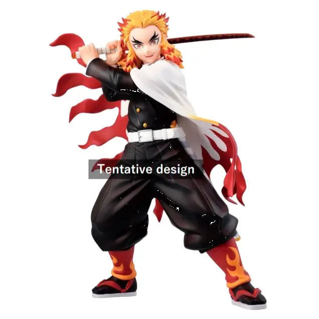 Demon Slayer Kimetsu No Yaiba Kyojuro Rengoku Mugen Train Ichibansho figura 20cm termékfotó