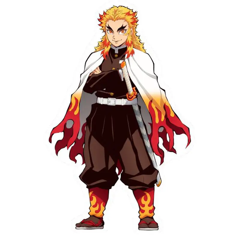 Demon Slayer Kimetsu no Yaiba Kyojuro Rengoku neon lámpa 40cm termékfotó