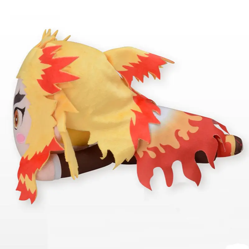 Demon Slayer Kimetsu No Yaiba Kyojuro Rengoku Nesoberi Ver. A fekvő plüss 30 cm termékfotó