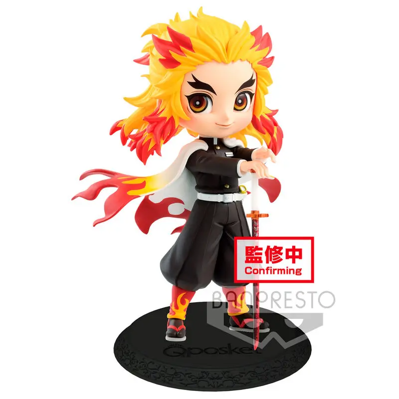 Demon Slayer Kimetsu No Yaiba Kyojuro Rengoku ver. A figura 14cm termékfotó