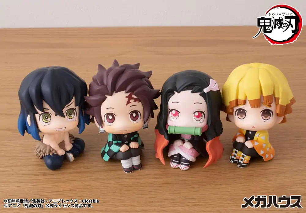 Demon Slayer Kimetsu no Yaiba Look Up Hashibira Inosuke PVC szobor figura 10 cm termékfotó