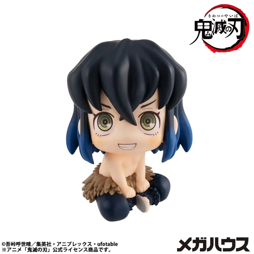Demon Slayer Kimetsu no Yaiba Look Up Hashibira Inosuke PVC szobor figura 10 cm termékfotó