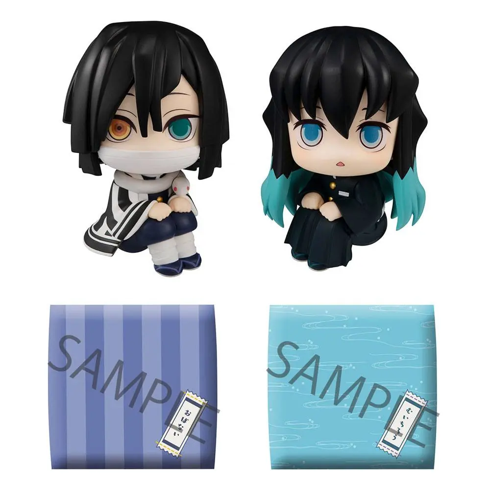 Demon Slayer Kimetsu no Yaiba Look Up  Iguro Obanai &amp; Tokitou Muichirou LTD Ver. PVC szobor figurák 11 cm termékfotó
