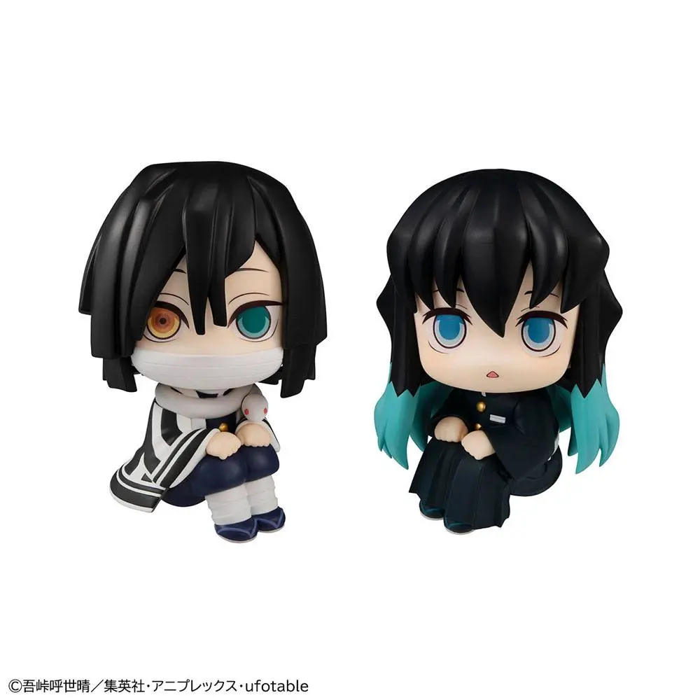 Demon Slayer Kimetsu no Yaiba Look Up  Iguro Obanai &amp; Tokitou Muichirou LTD Ver. PVC szobor figurák 11 cm termékfotó