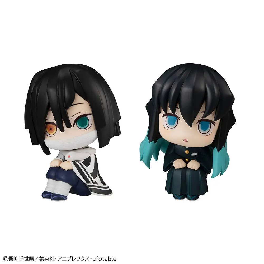 Demon Slayer Kimetsu no Yaiba Look Up  Iguro Obanai &amp; Tokitou Muichirou LTD Ver. PVC szobor figurák 11 cm termékfotó