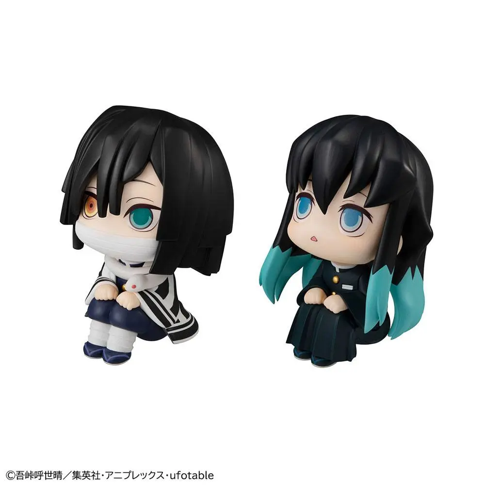 Demon Slayer Kimetsu no Yaiba Look Up  Iguro Obanai &amp; Tokitou Muichirou LTD Ver. PVC szobor figurák 11 cm termékfotó