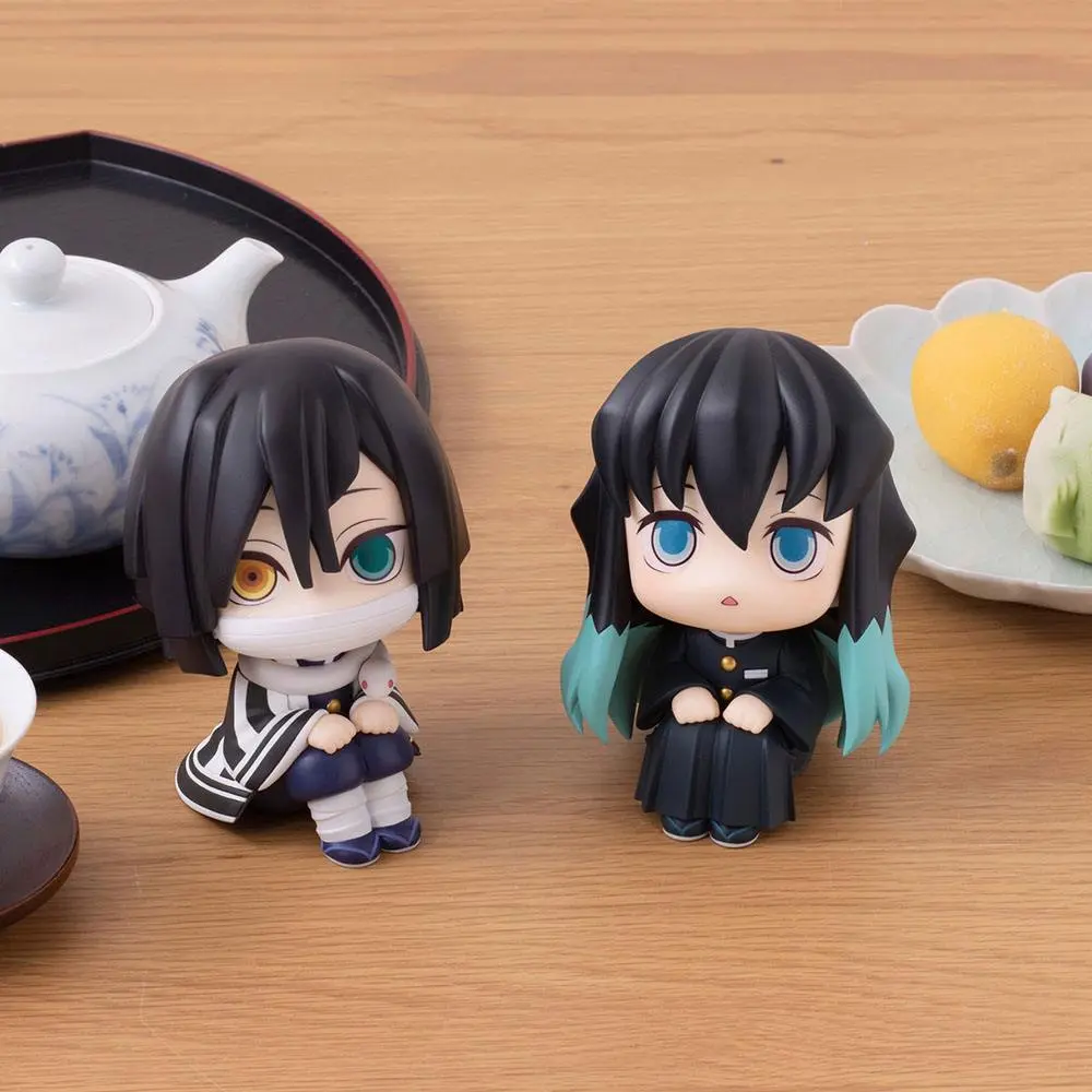 Demon Slayer Kimetsu no Yaiba Look Up  Iguro Obanai &amp; Tokitou Muichirou LTD Ver. PVC szobor figurák 11 cm termékfotó