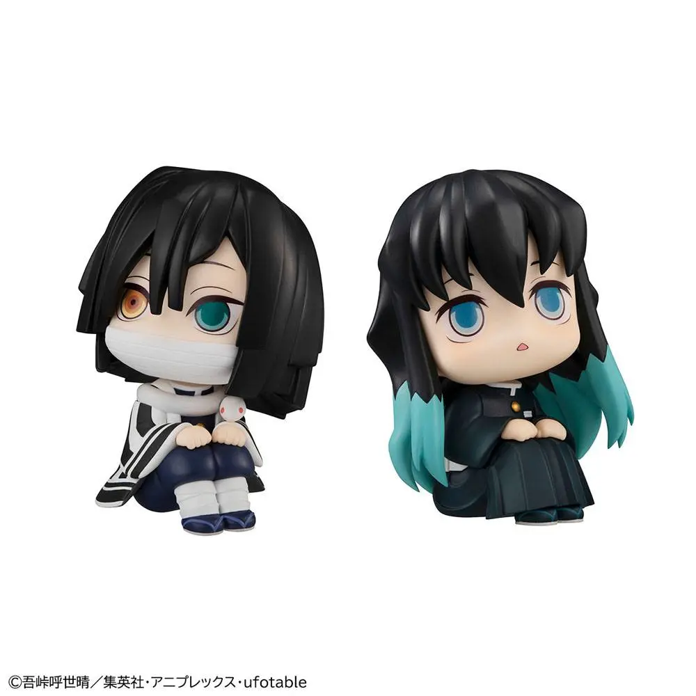 Demon Slayer Kimetsu no Yaiba Look Up  Iguro Obanai &amp; Tokitou Muichirou LTD Ver. PVC szobor figurák 11 cm termékfotó