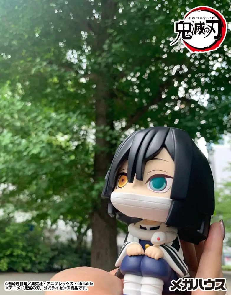 Demon Slayer Kimetsu no Yaiba Look Up Iguro Obanai PVC szobor figura 11 cm termékfotó