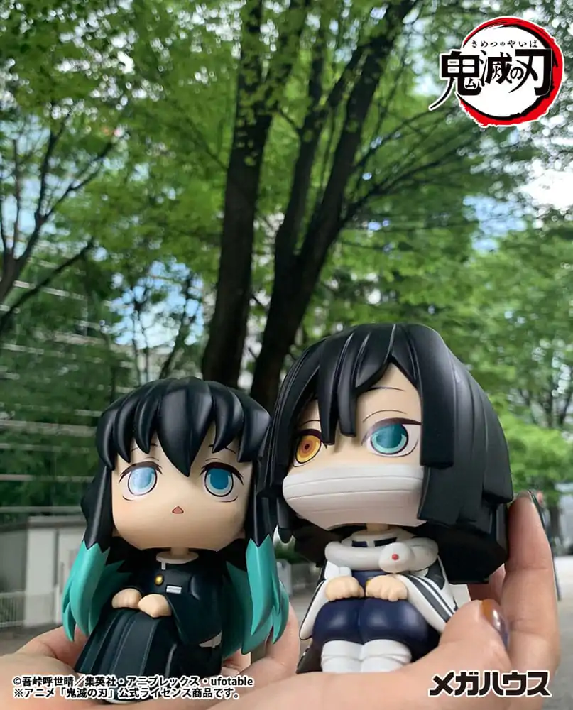 Demon Slayer Kimetsu no Yaiba Look Up Iguro Obanai PVC szobor figura 11 cm termékfotó