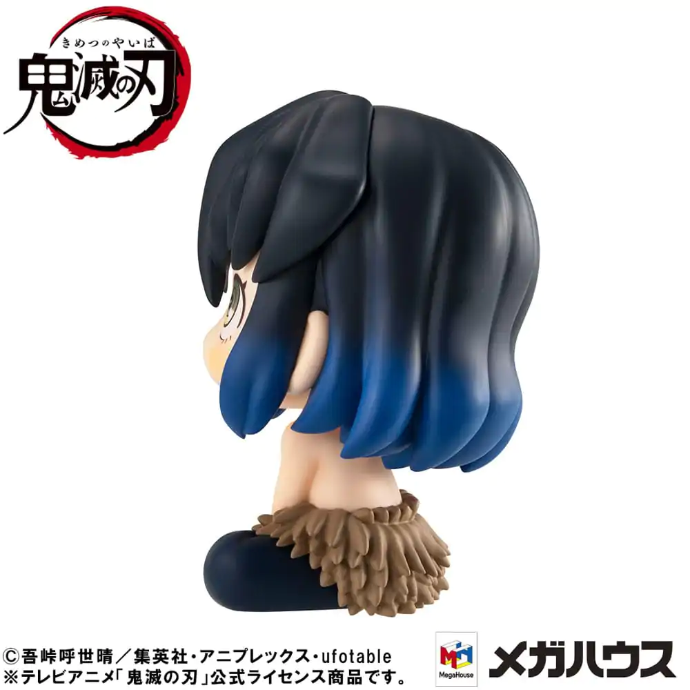 Demon Slayer: Kimetsu no Yaiba Look Up Inosuke Hashibira Bossy Ver. PVC szobor figura 11 cm termékfotó