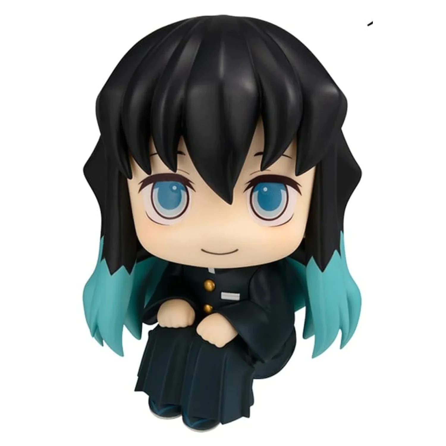 Demon Slayer: Kimetsu no Yaiba Look Up Muichiro Tokito Smile face Ver. PVC szobor figura 11 cm  termékfotó
