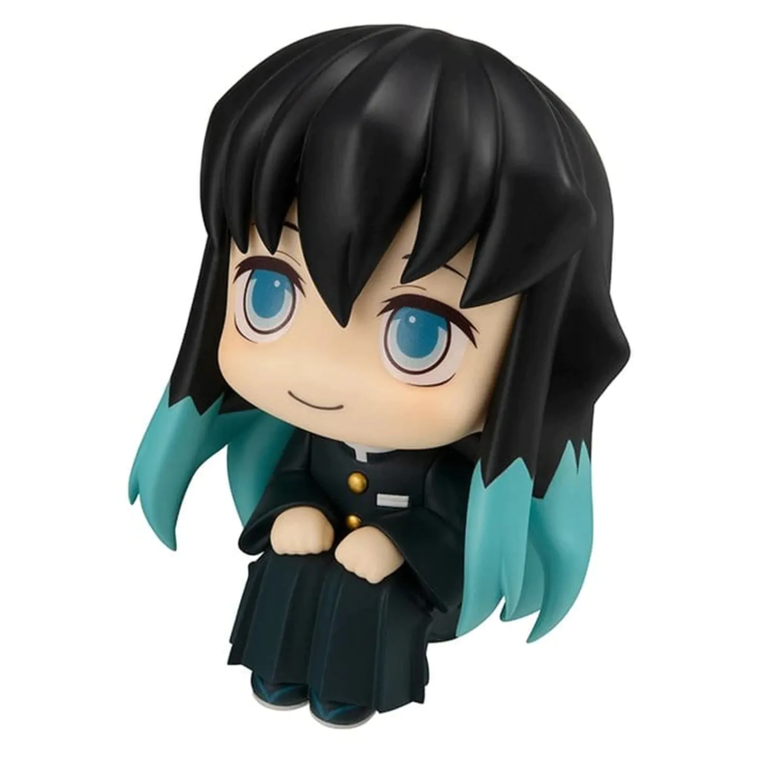 Demon Slayer: Kimetsu no Yaiba Look Up Muichiro Tokito Smile face Ver. PVC szobor figura 11 cm  termékfotó