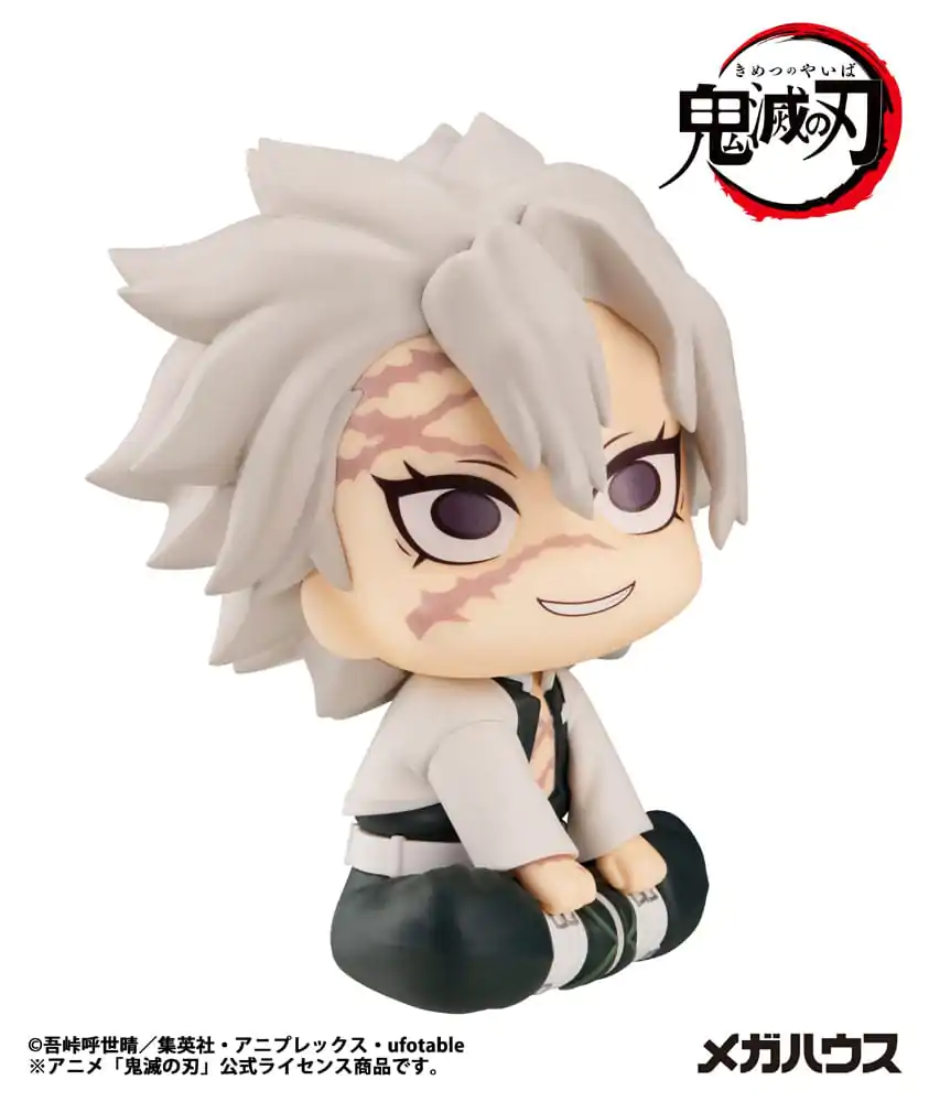 Demon Slayer Kimetsu no Yaiba Look Up PVC szobor figura Shinazugawa Sanemi 11 cm termékfotó
