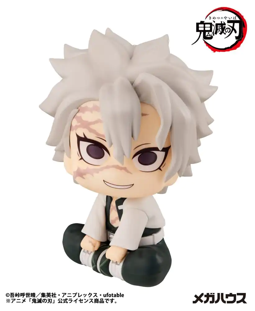 Demon Slayer Kimetsu no Yaiba Look Up PVC szobor figura Shinazugawa Sanemi 11 cm termékfotó