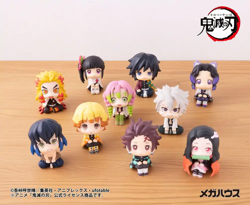 Demon Slayer Kimetsu no Yaiba Look Up PVC szobor figura Shinazugawa Sanemi 11 cm termékfotó