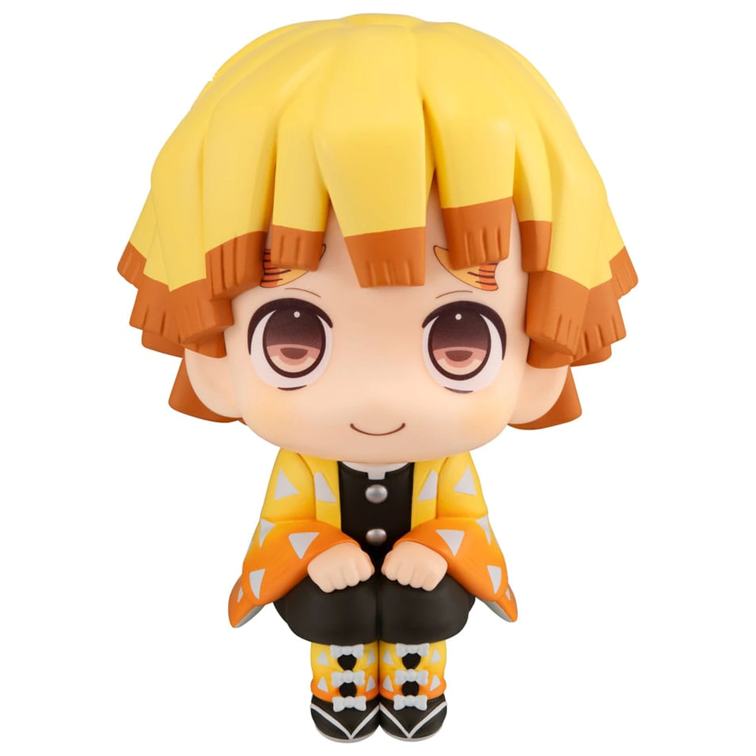 Demon Slayer Kimetsu no Yaiba Look Up PVC szobor figura Zenitsu Agatsuma Smile Ver. 11 cm  termékfotó