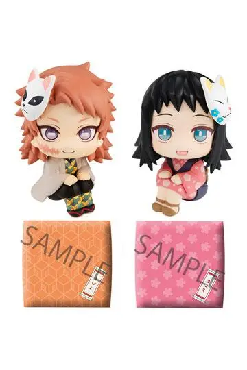 Demon Slayer Kimetsu no Yaiba Look Up Sabito &amp; Makomo LTD Ver. PVC szobor figurák 11 cm termékfotó