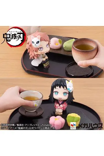 Demon Slayer Kimetsu no Yaiba Look Up Sabito &amp; Makomo LTD Ver. PVC szobor figurák 11 cm termékfotó