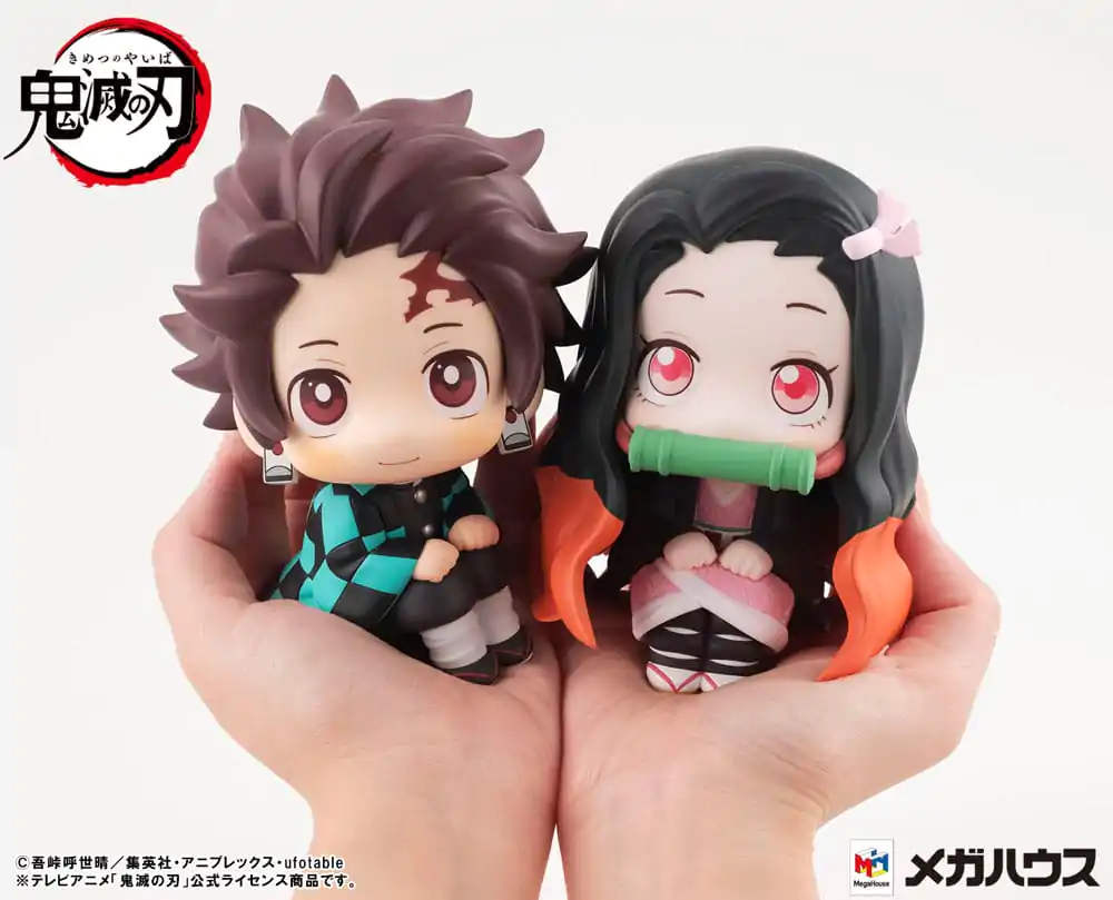 Demon Slayer Kimetsu no Yaiba Look Up Tanjiro Kamado PVC szobor figura 11 cm termékfotó